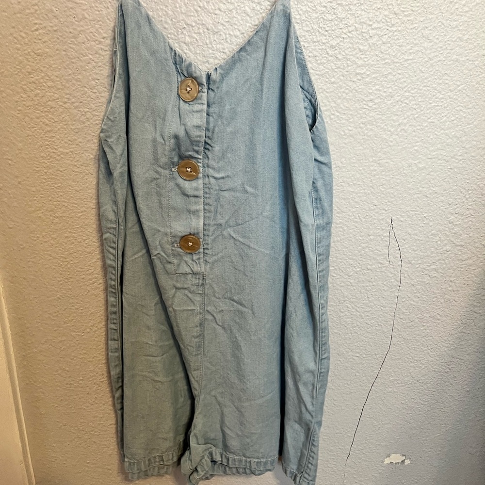 GB Girls Jean romper size 6